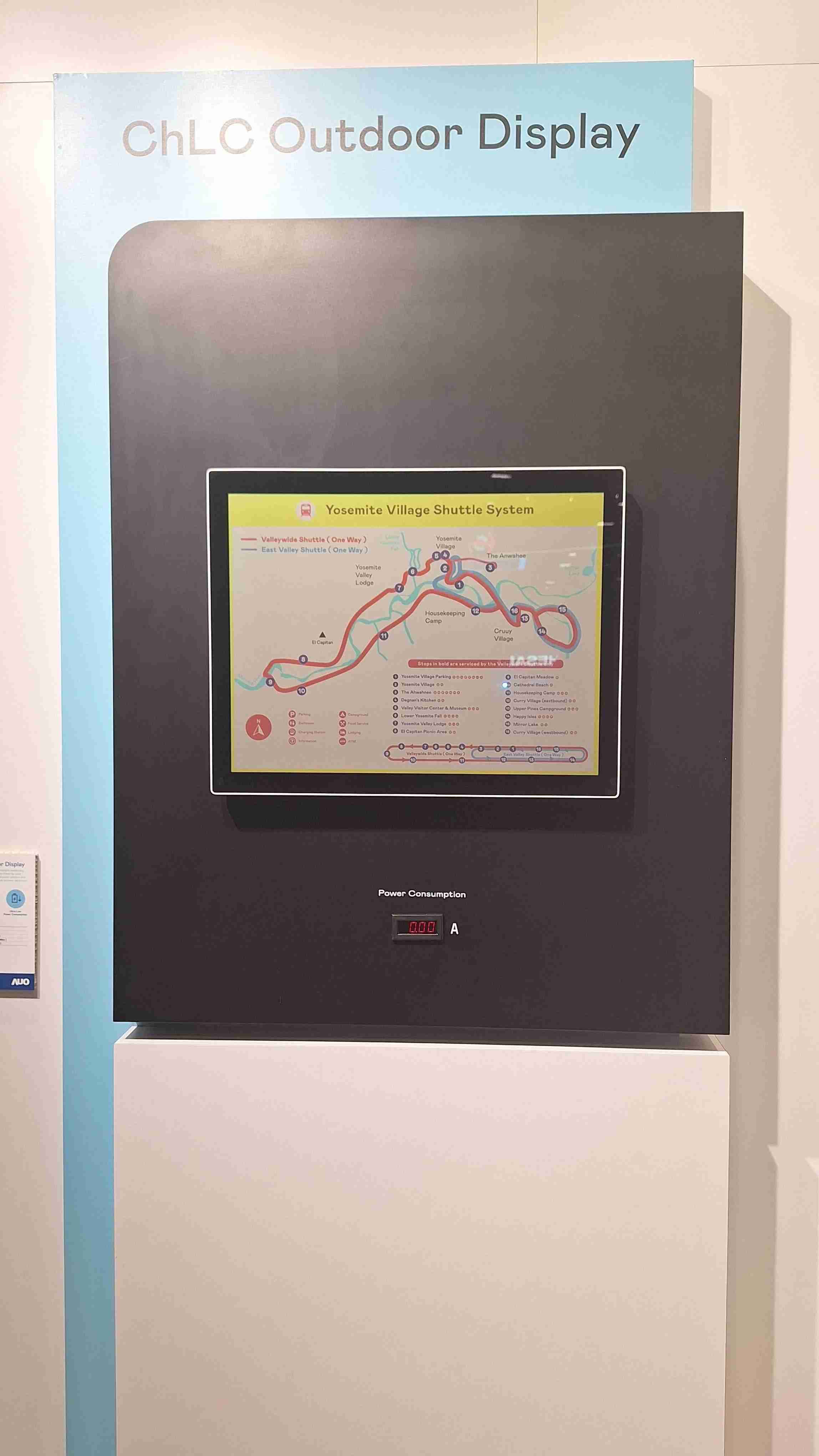EBpay的「胆固醇液晶超低耗能户外全彩显示器」不只环保省电，，，，且符合户外严苛使用环境，，拥有在摄氏-30度至85度下的宽温使用优势，，并且强光愈强愈能呈现绝佳的色彩饱和度及显示效果，，，，易于安装的特性将成为户外电子看板的新首选。。